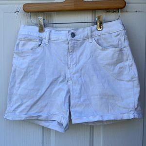 White old navy shorts